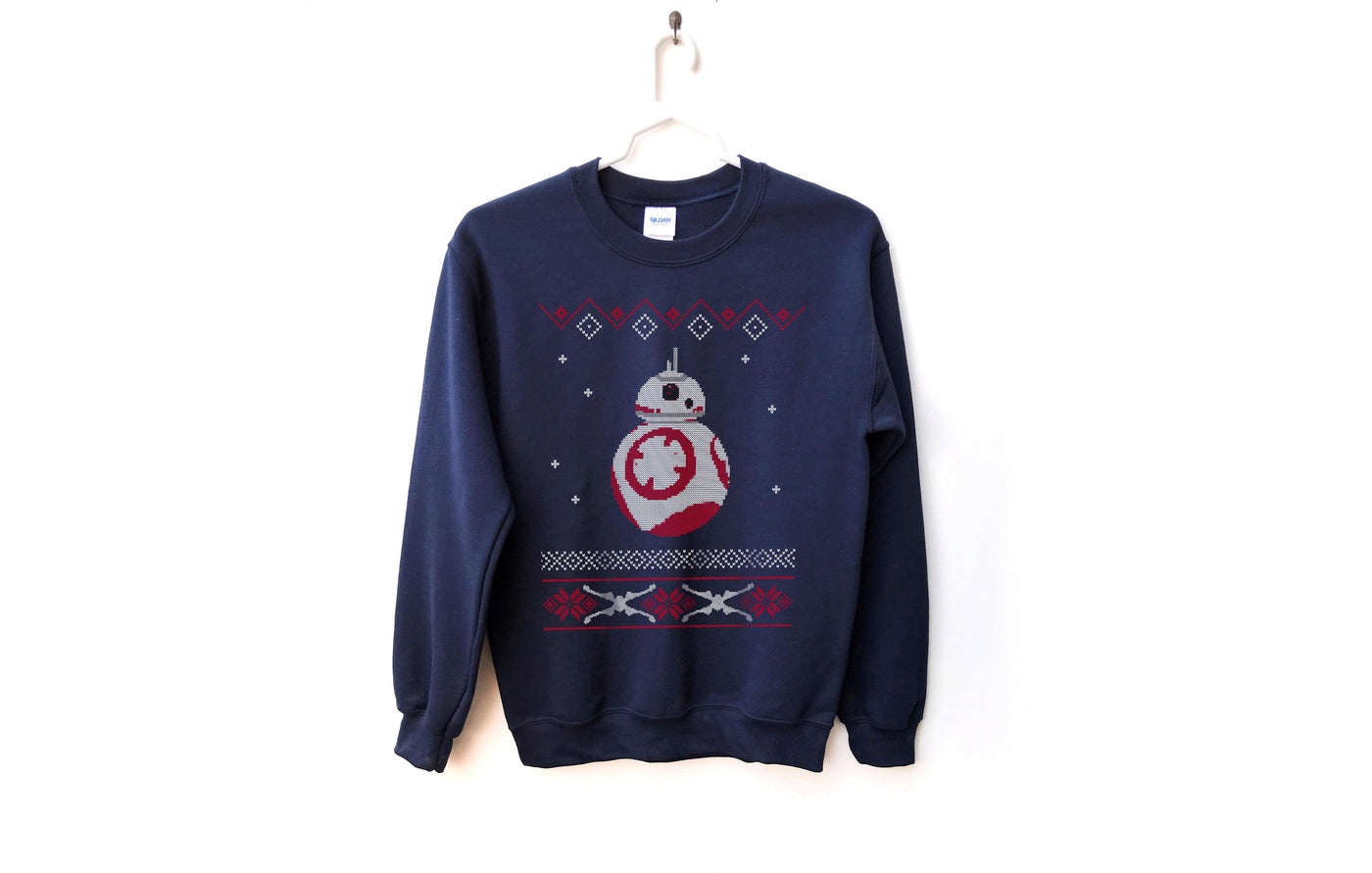 BB8 Star Wars Christmas Sweatshirt - Gallery 94