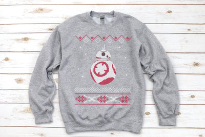 BB8 Star Wars Christmas Sweatshirt - Gallery 94