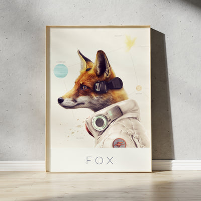 Star Fox Video Game Art Print
