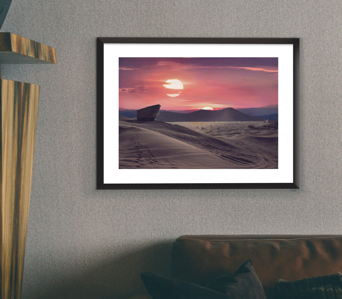 Tatooine Desert Planet Star Wars Art Print - Gallery 94